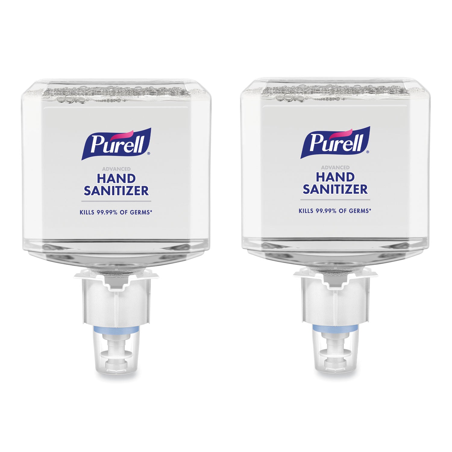 PURELL Advanced Hand Sanitizer Foam, For ES6 Dispensers, 1,200 mL Refill, , Clean Scent 2/Carton (645302)