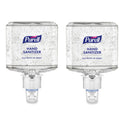 PURELL Advanced Hand Sanitizer Gel Refill, 1,200 mL, Clean Scent, For ES6 Dispensers, 2/Carton (646302)