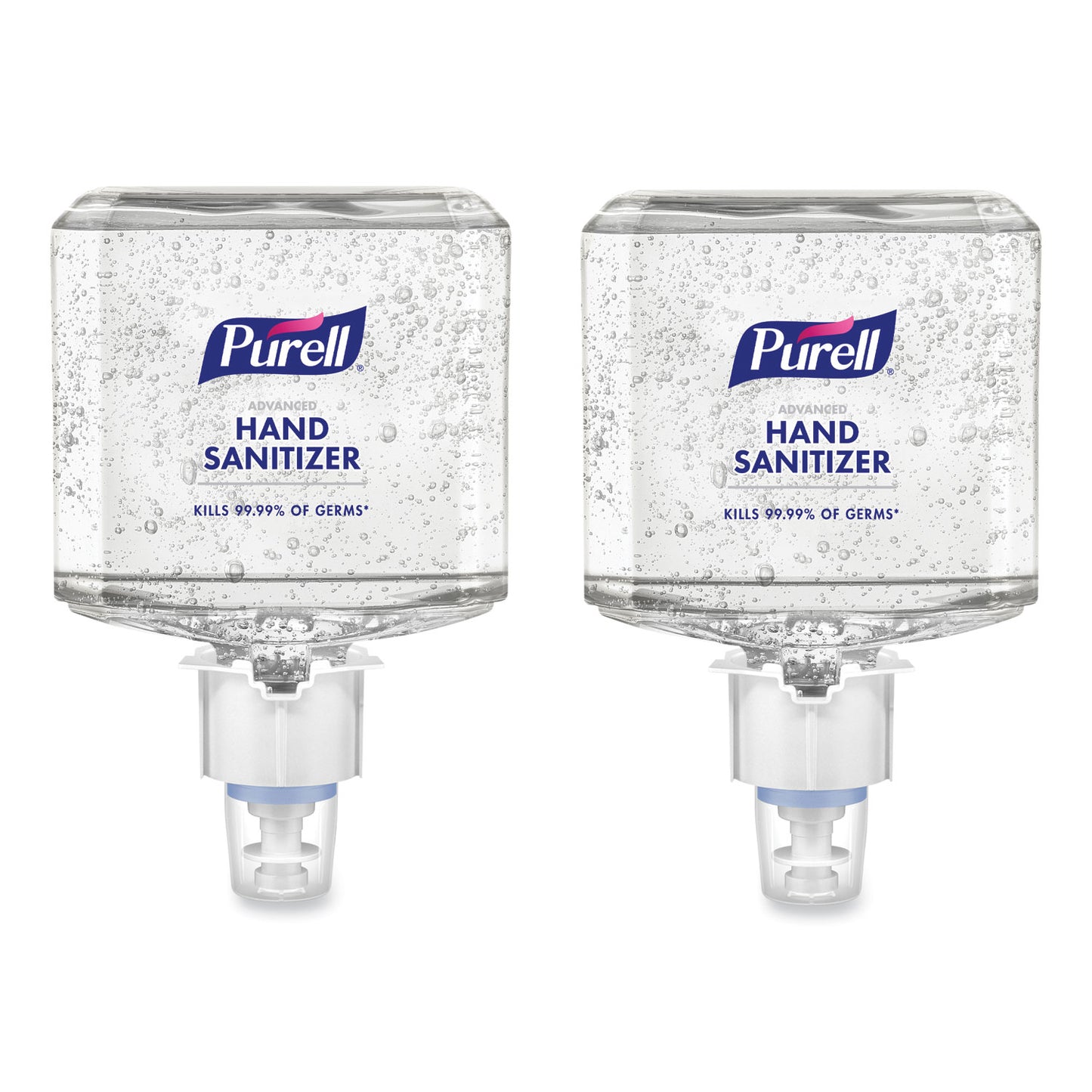 PURELL Advanced Hand Sanitizer Gel Refill, 1,200 mL, Clean Scent, For ES6 Dispensers, 2/Carton (646302)