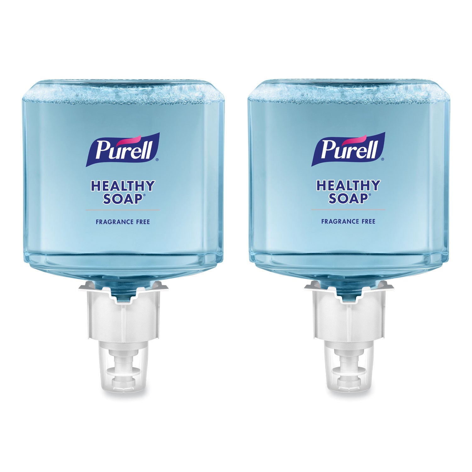 PURELL HEALTHY SOAP Gentle and Free Foam Refill, For ES6 Dispensers, Fragrance-Free, 1,200 mL, 2/Carton (647202)