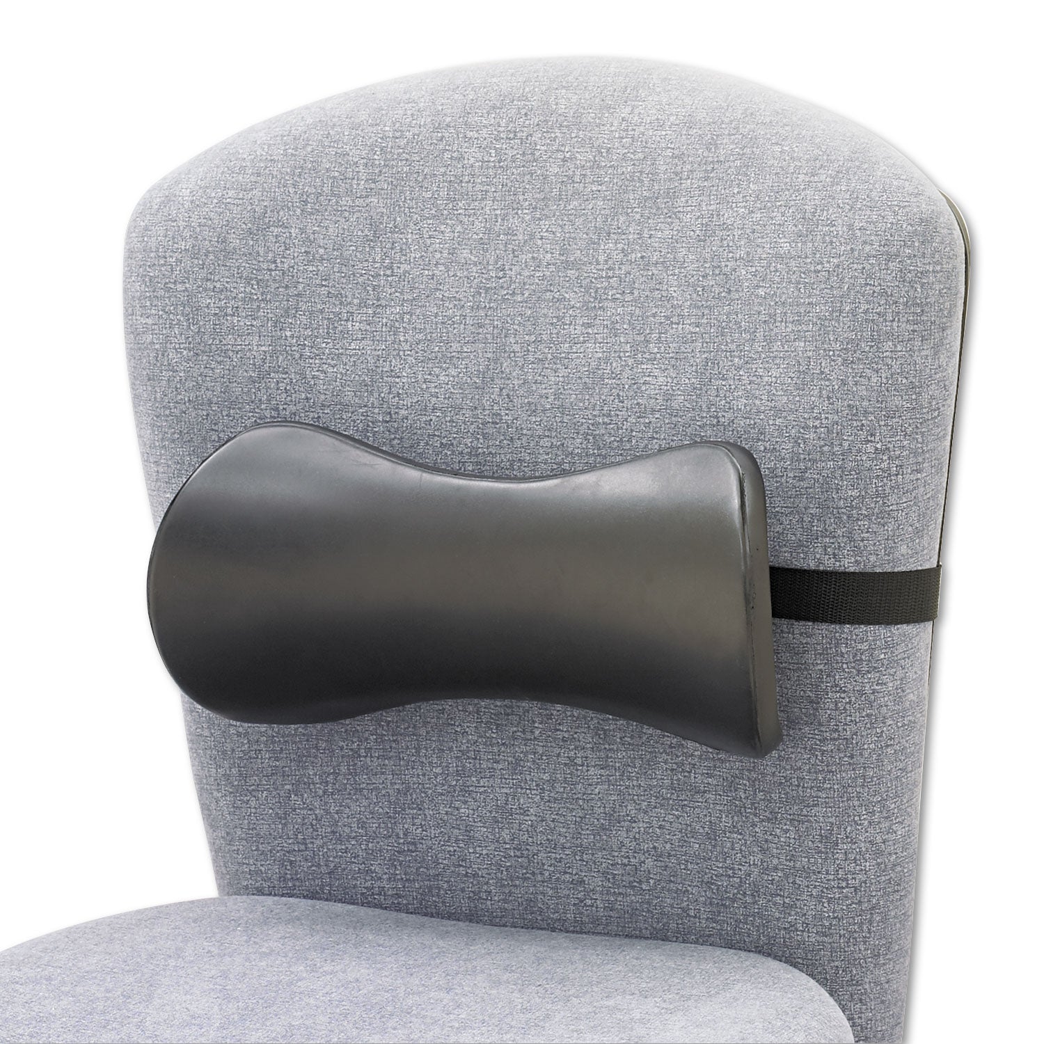 Safco Lumbar Support Memory Foam Backrest, 14.5 x 3.75 x 6.75, Black (7154BL)