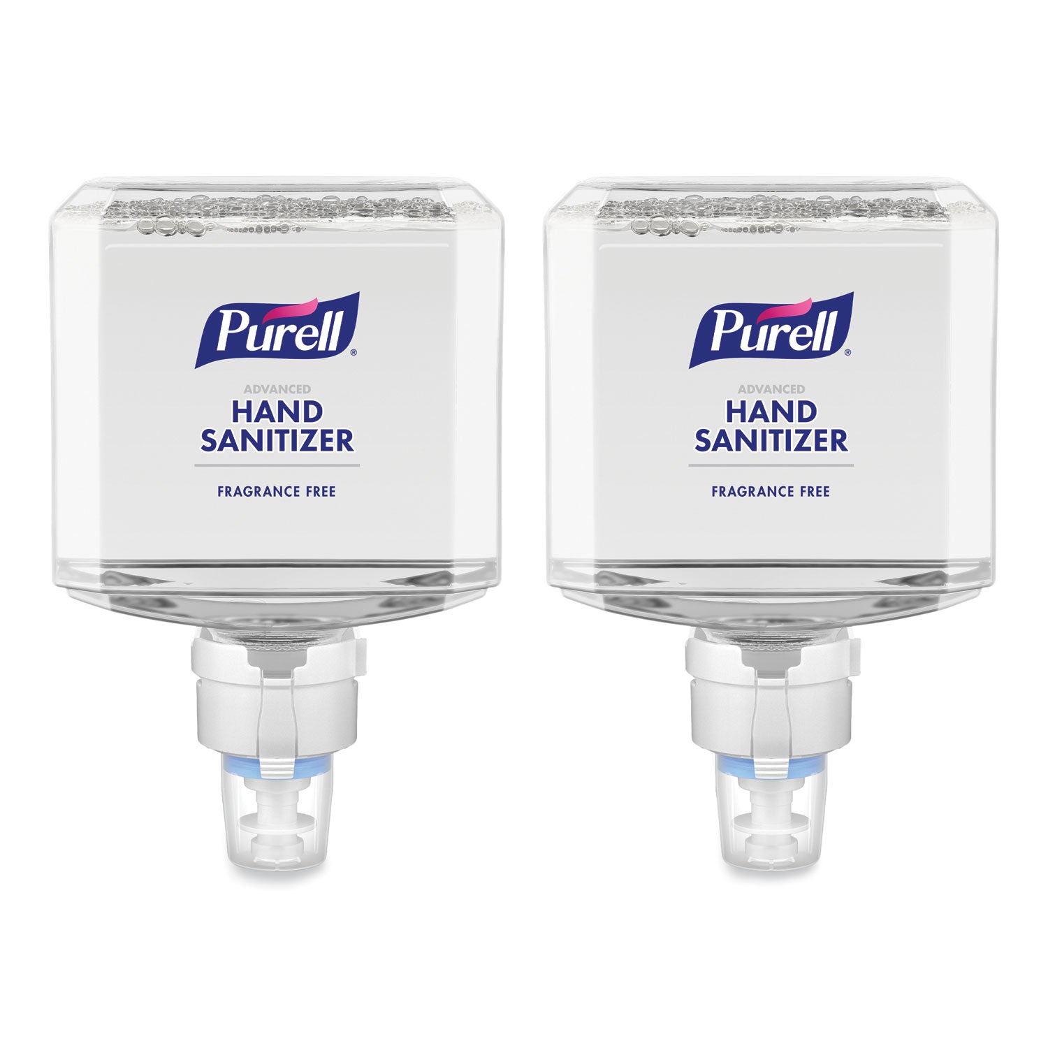 PURELL Advanced Hand Sanitizer Gentle and Free Foam, 1,200 mL Refill, Fragrance-Free, For ES8 Dispensers, 2/Carton (775102)