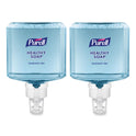 PURELL HEALTHY SOAP Gentle and Free Foam Refill, For ES8 Dispensers, Fragrance-Free, 1,200 mL, 2/Carton (777202)