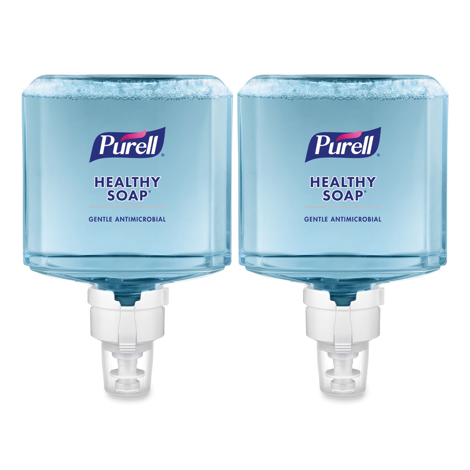 PURELL HEALTHY SOAP 0.5% BAK Antimicrobial Foam Refill, For ES8 Dispensers, Light Citrus Floral, 1,200 mL, 2/Carton (777902)