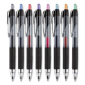 uni-ball Signo 207 Gel Pen, Retractable, Medium 0.7 mm, Assorted Ink and Barrel Colors, 8/Pack (40110)