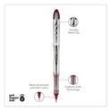 uni-ball VISION ELITE BLX Series Hybrid Gel Pen, Stick, Bold 0.8 mm, Assorted Ink and Barrel Colors, 5/Pack (1832404)