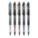 uni-ball VISION ELITE BLX Series Hybrid Gel Pen, Stick, Fine 0.5 mm, Assorted Ink and Barrel Colors, 5/Pack (1832410)