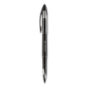 uni-ball AIR Porous Rollerball Pen, Medium 0.7 mm, Black Ink/Barrel, Dozen (1927631)