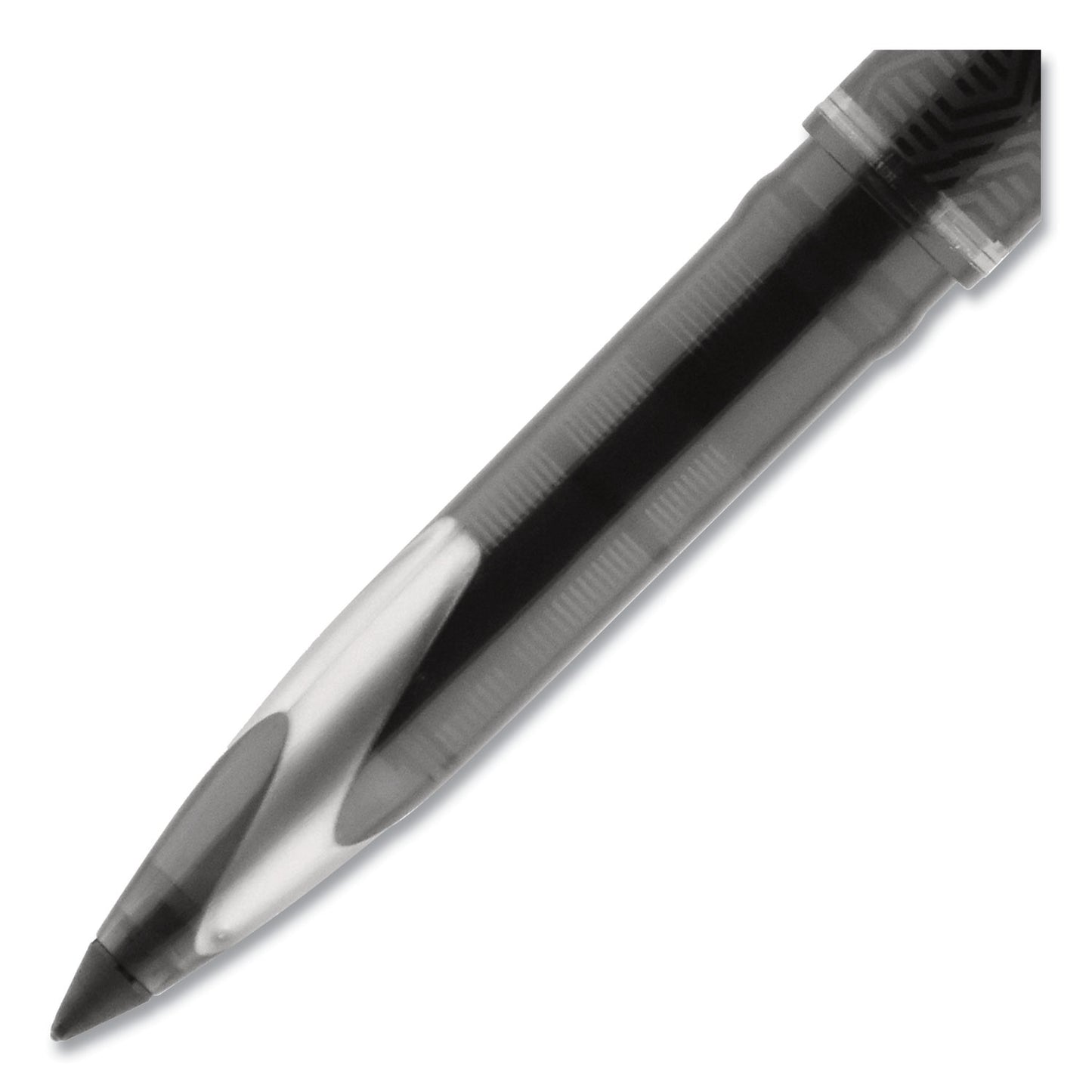 uni-ball AIR Porous Rollerball Pen, Medium 0.7 mm, Black Ink/Barrel, Dozen (1927631)