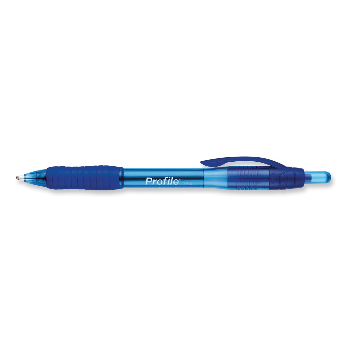 Paper Mate Profile Ballpoint Pen, Retractable, Bold 1.4 mm, Blue Ink, Translucent Blue Barrel, 36/Pack (2083008)