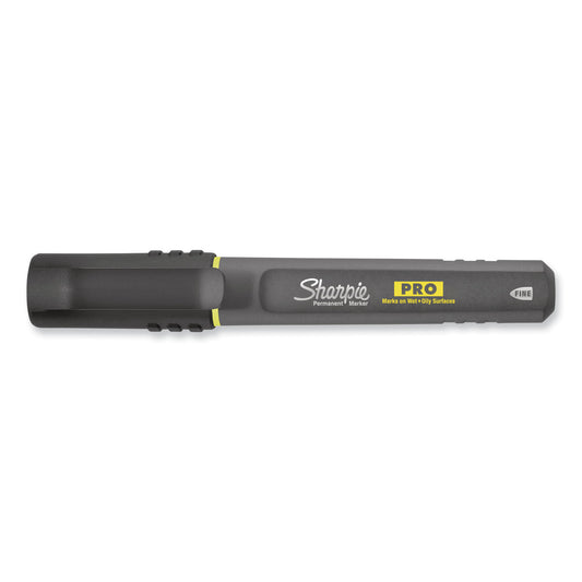 Sharpie Pro Permanent Marker, Fine Bullet Tip, Black, Dozen (2017818)