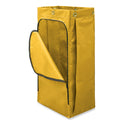 Vinyl Cleaning Cart Bag for Rubbermaid Commercial 9T76, 9T77 and 9T78, 34 gal, 17.5" x 10.5" x 33", Yellow (1966881)