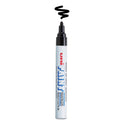 uni Paint Permanent Marker, Medium Bullet Tip, Black (63601)