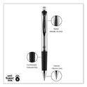 uni-ball 207 Impact Gel Pen, Retractable, Bold 1 mm, Black Ink, Black Barrel (65870)