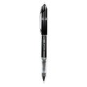 uni-ball VISION ELITE Hybrid Gel Pen, Stick, Extra-Fine 0.5 mm, Black Ink, Black/Clear Barrel (69000)