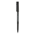 uni-ball ONYX Roller Ball Pen, Stick, Fine 0.7 mm, Black Ink, Black Barrel, 72/Pack (2013567)