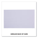 Universal Ruled Index Cards, 3 x 5, White, 100/Pack (47210)