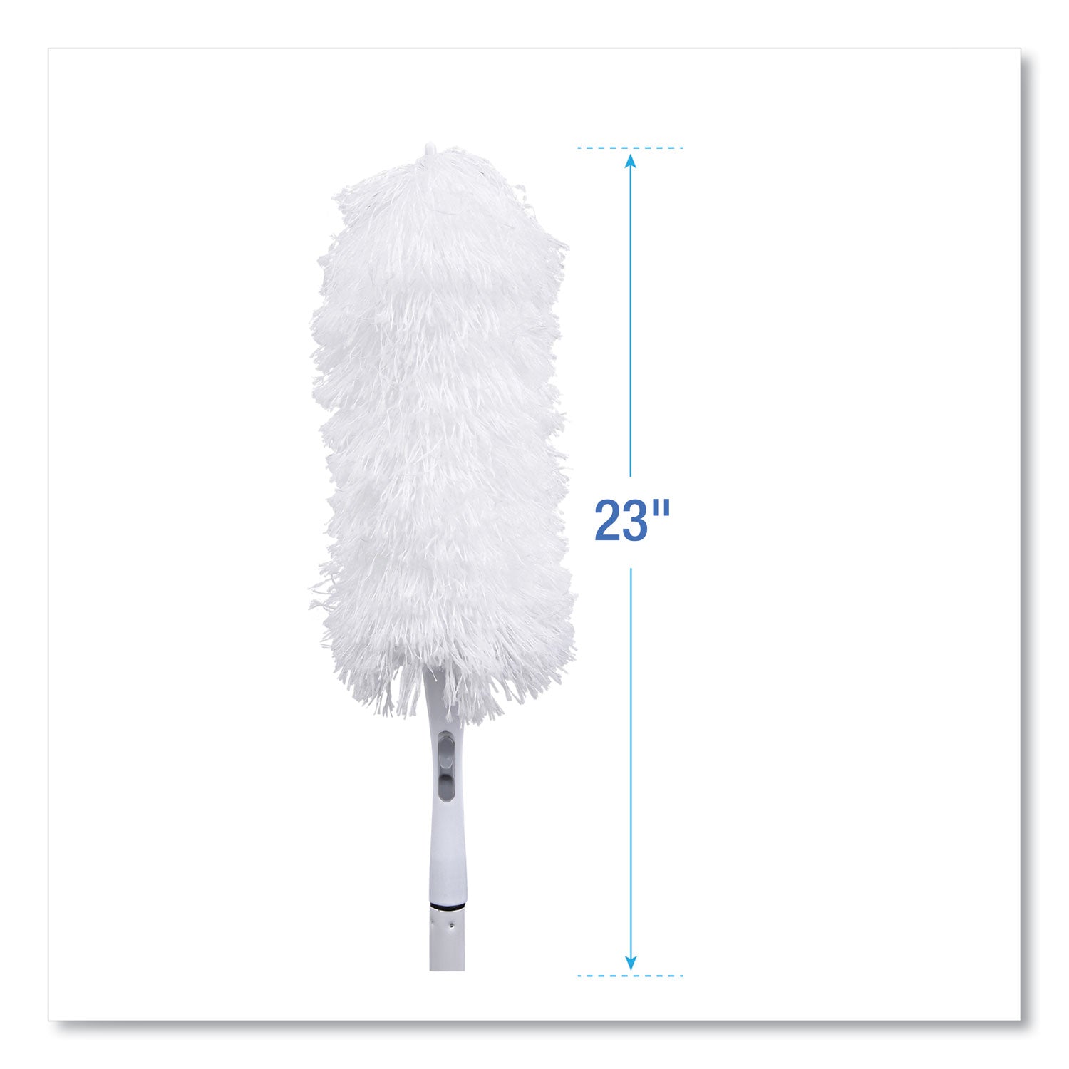 Boardwalk MicroFeather Duster, Microfiber Feathers, Washable, 23", White (MICRODUSTER)