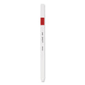 uni-ball EMOTT Porous Point Pen, Stick, Fine 0.4 mm, Assorted Ink Colors, White Barrel, 5/Pack (24828)