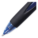 uni-ball Power Tank RT Ballpoint Pen, Retractable, Bold 1 mm, Blue Ink, Translucent Blue/Black Barrel, Dozen (42071)