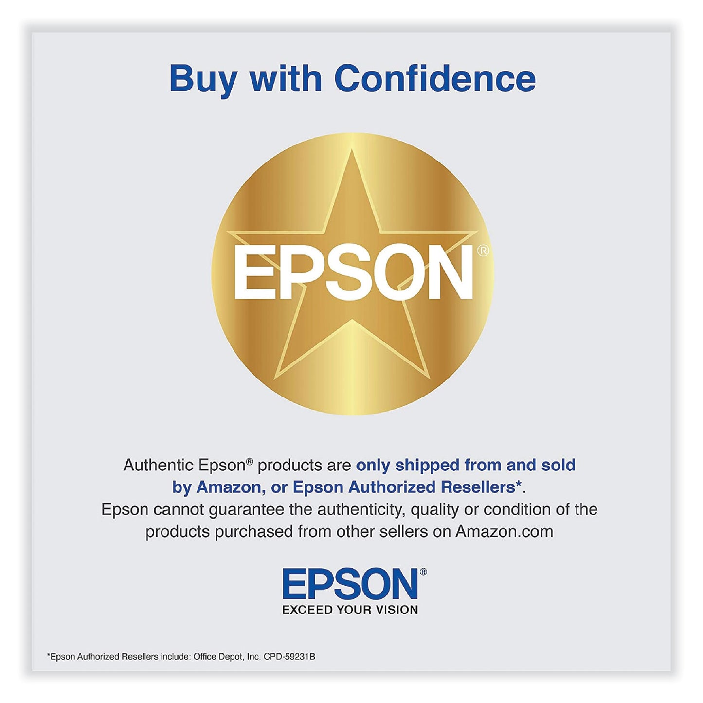 Epson T616100 DURABrite Ultra Ink, 3000 Page-Yield, Black