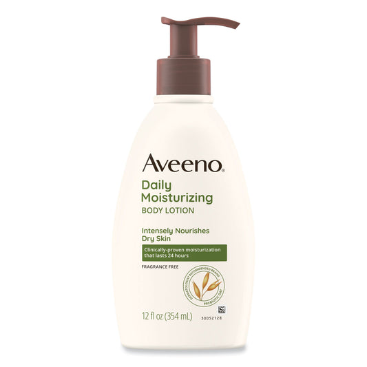 Aveeno Active Naturals Daily Moisturizing Lotion, 12 oz Pump Bottle (100360003)