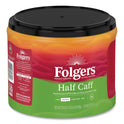 Folgers Coffee, Half Caff, 22.6 oz Canister (20527)