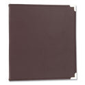 Samsill Classic Collection Ring Binder, 3 Rings, 1" Capacity, 11 x 8.5, Burgundy (15134)