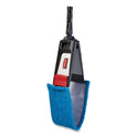 Rubbermaid Commercial Adaptable Flat Mop Pads, Microfiber, 19.5 x 5.5, Blue (2132427)