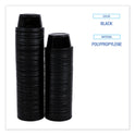 Boardwalk Souffle/Portion Cups, 2 oz, Polypropylene, Black, 125 Cups/Sleeve, 20 Sleeves/Carton (PRTN2BL)