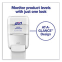 PURELL Push-Style Hand Sanitizer Dispenser, 1,200 mL, 5.25 x 8.56 x 12.13, White (502001)