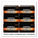 Duracell Power Boost CopperTop Alkaline AA Batteries, 144/Carton (MN1500BKD)