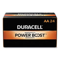 Duracell Power Boost CopperTop Alkaline AA Batteries, 24/Box (MN1500B24)