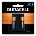 Duracell Specialty High-Power Lithium Battery, 245, 6 V (DL245BPK)