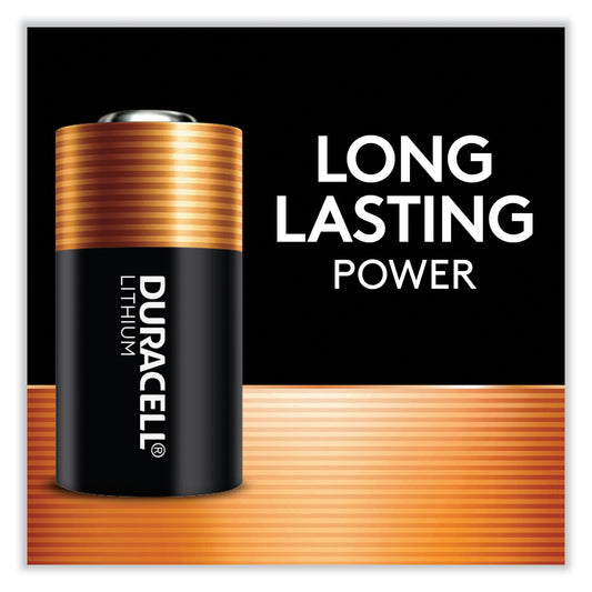 Duracell Specialty High-Power Lithium Batteries, 123, 3 V, 4/Pack (DL123AB4PK)