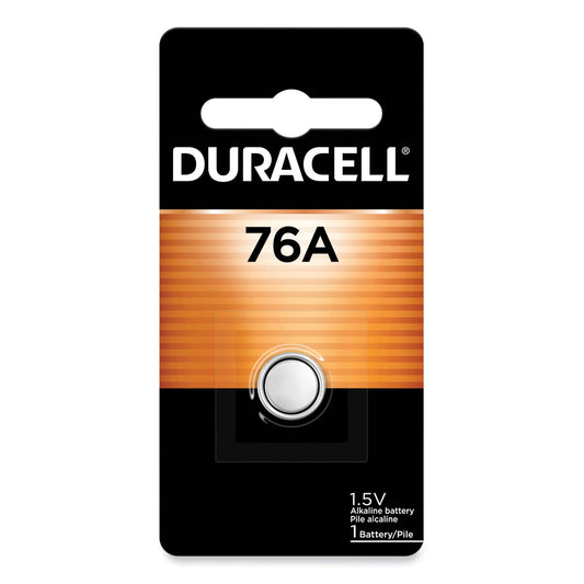 Duracell Specialty Alkaline Battery, 76/675, 1.5 V (PX76A675PK09)