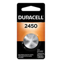 Duracell Lithium Coin Batteries, 2450, 36/Carton (DL2450BPK)