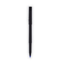 uni-ball Roller Ball Pen, Stick, Extra-Fine 0.5 mm, Blue Ink, Black/Blue Barrel, 72/Pack (2013566)