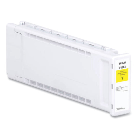 Epson T48L420 (T48L) UltraChrome PRO6 High-Yield Ink, 700 mL, Yellow