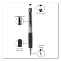 uni-ball 207 Mechanical Pencils with Tube of Lead/Erasers, 0.7 mm, HB (#2), Black Lead, Assorted Barrel Colors, 3 Pencils/Set (70139)