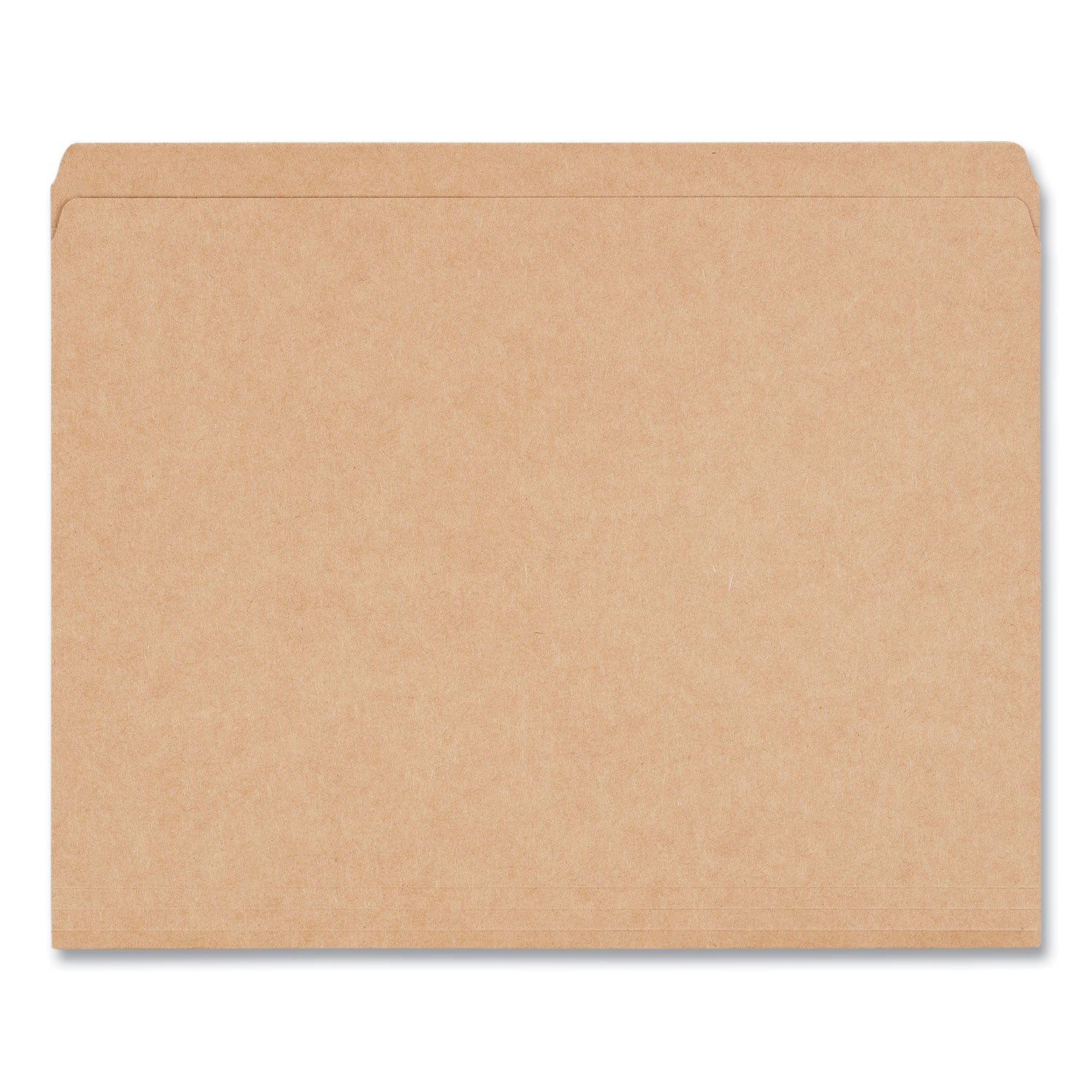 Universal Reinforced Kraft Top Tab File Folders, Straight Tabs, Letter Size, 0.75" Expansion, Brown, 100/Box (16130)