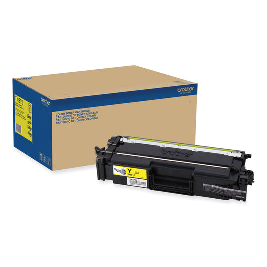 Brother TN815Y Super High-Yield Toner, 12,000 Page-Yield, Yellow