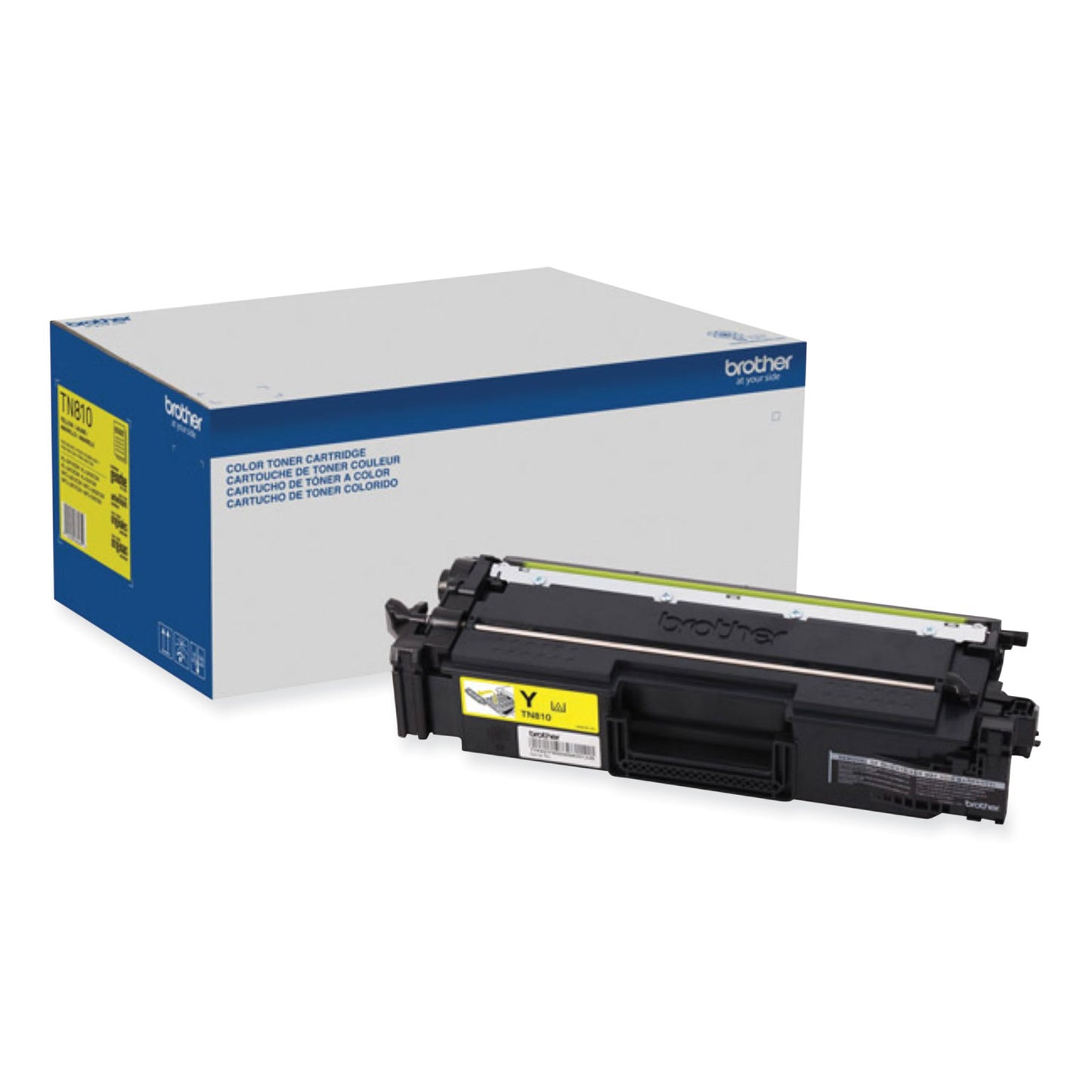 Brother TN810Y Toner, 6,500 Page-Yield, Yellow