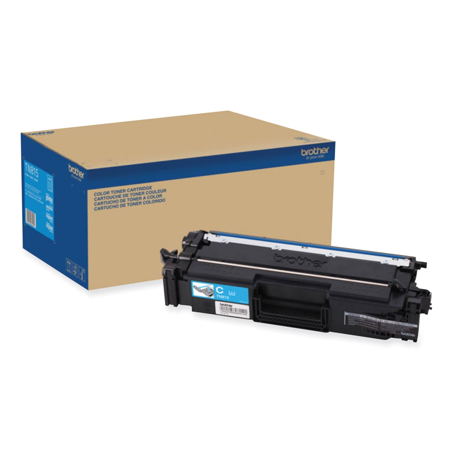 Brother TN815C Super High-Yield Toner, 12,000 Page-Yield, Cyan