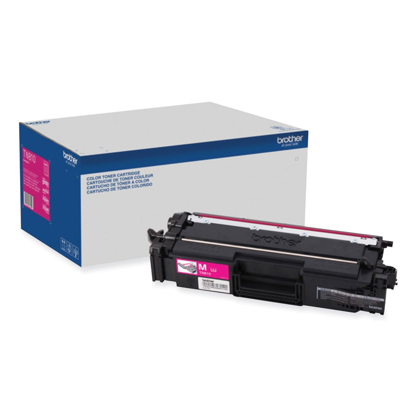 Brother TN810M Toner, 6,500 Page-Yield, Magenta