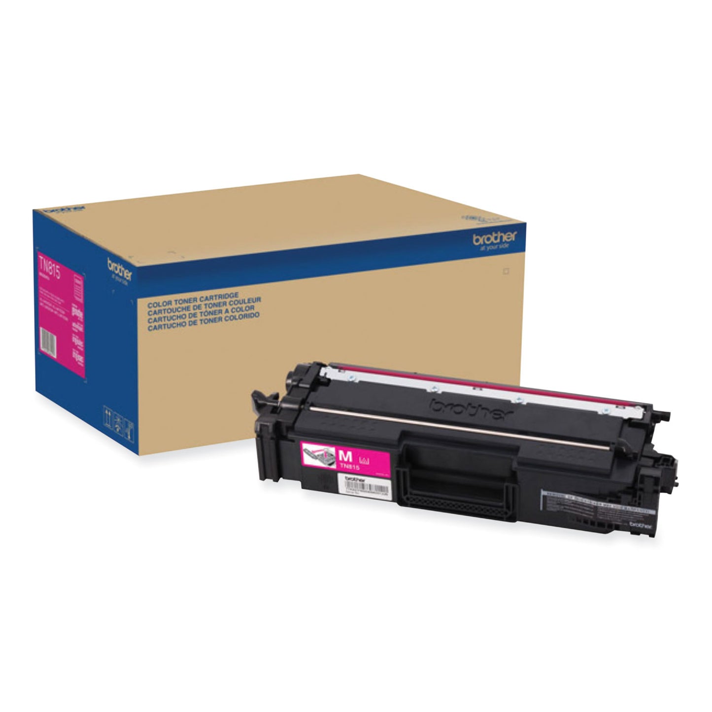 Brother TN815M Super High-Yield Toner, 12,000 Page-Yield, Magenta