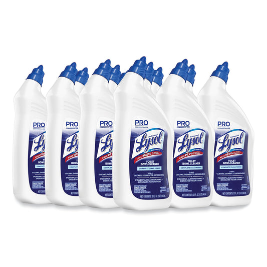 Lysol Disinfectant Toilet Bowl Cleaner, 32 oz Bottle (74278EA)