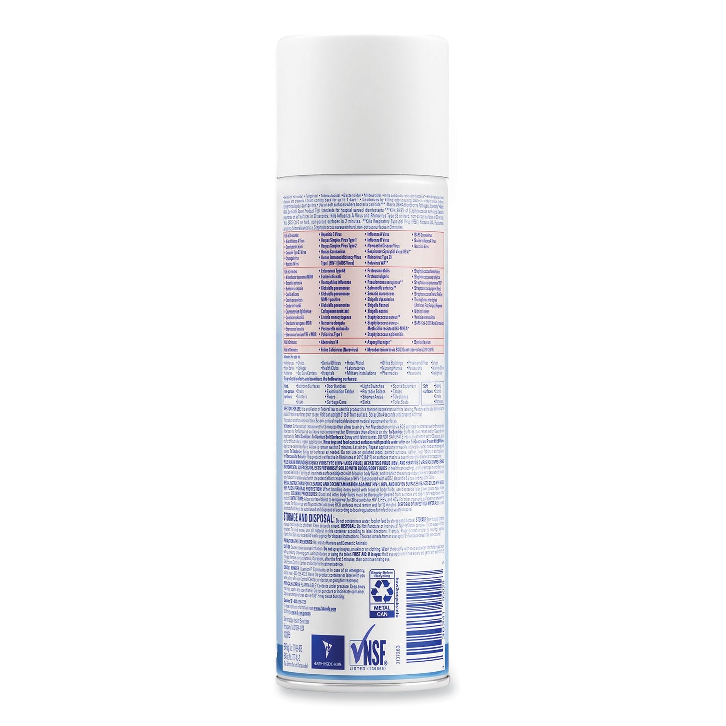 Lysol Disinfectant Spray, 19 oz Aerosol Spray (95029EA)