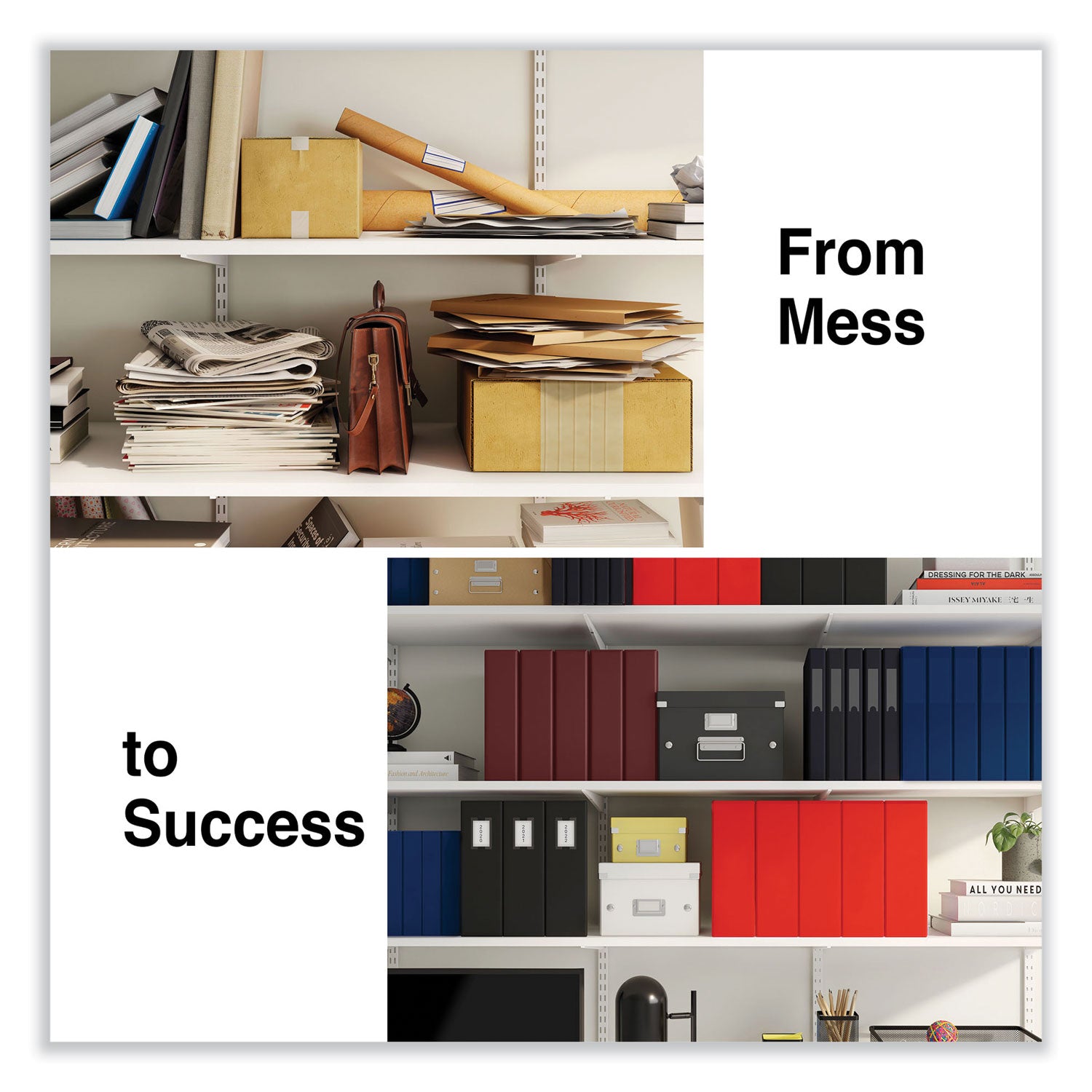 Universal Deluxe Non-View D-Ring Binder with Label Holder, 3 Rings, 4" Capacity, 11 x 8.5, Black (20706)