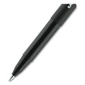 uni-ball ONYX Roller Ball Pen, Stick, Extra-Fine 0.5 mm, Black Ink, Black Barrel, Dozen (60040)